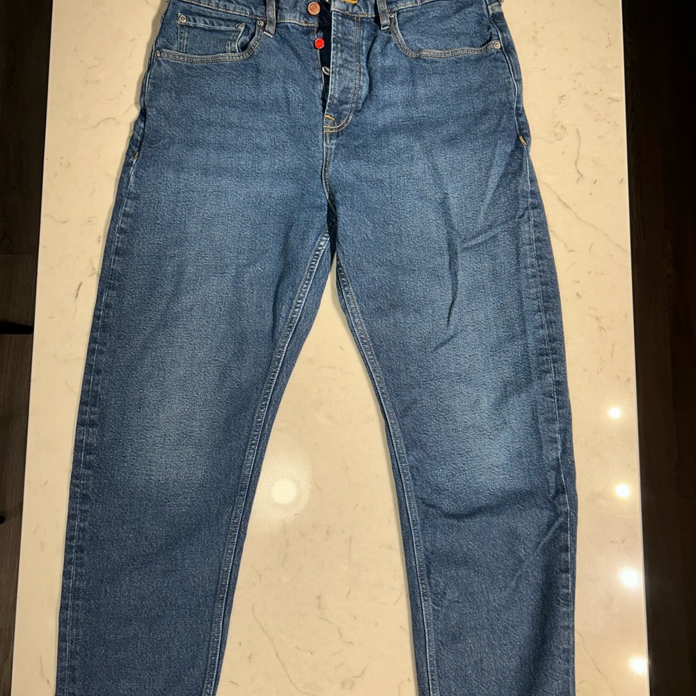 Scotch & Soda Straight Leg Denim Jeans – Classic Blue